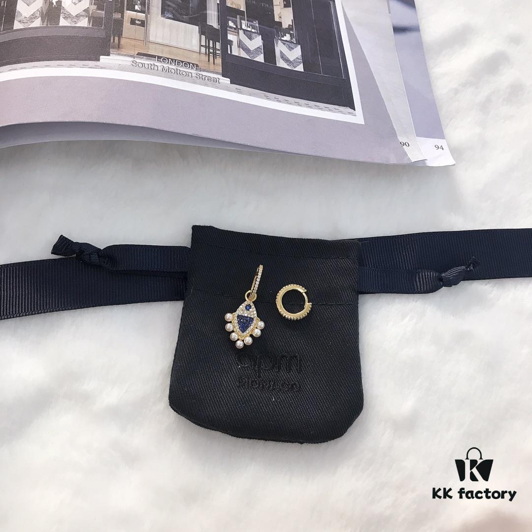 APM Monaco Little Fish Pearl Necklace and Earrings Set Original New Release