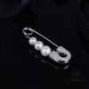 APM Monaco Pearl Pin Earrings, Stylish and Versatile Fashion Design, Wearable in Multiple Ways