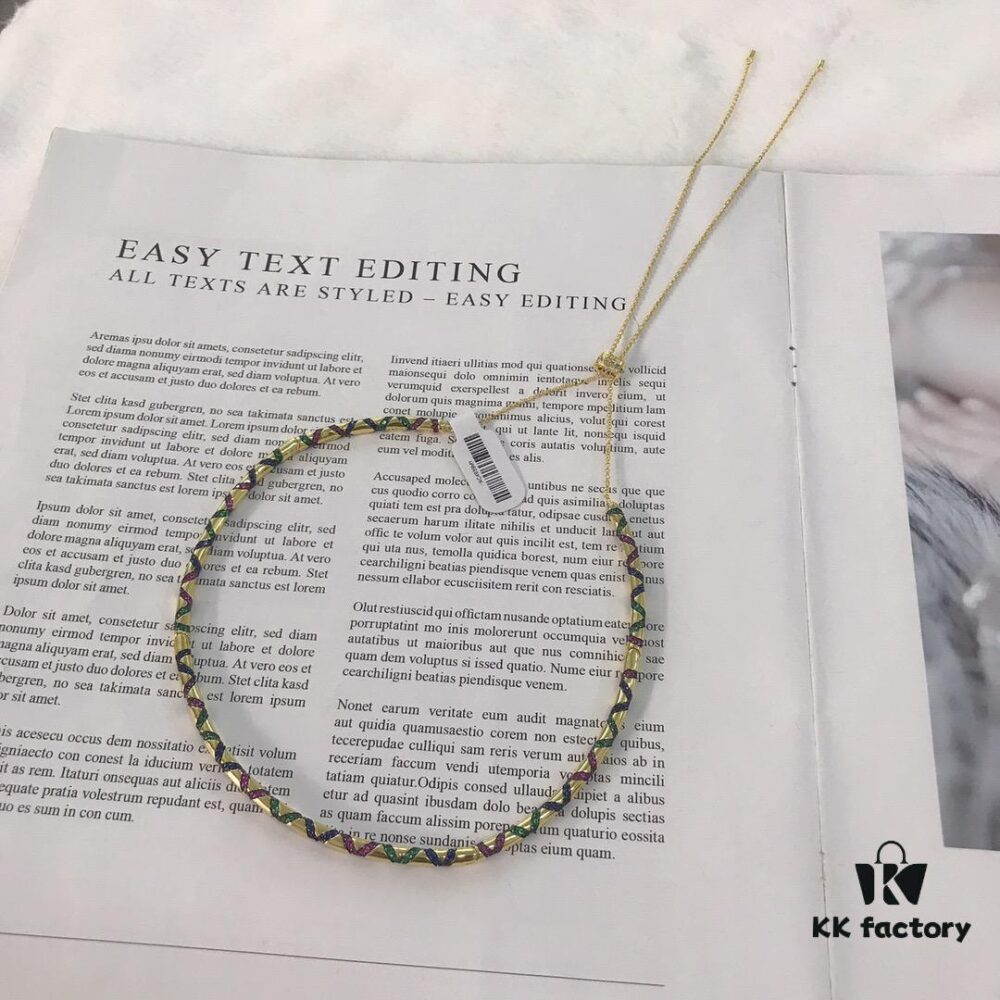 APM Monaco Colorful Tribal Choker Necklace with Adjustable Pendant Chain, Avant-garde Retro Design for Women