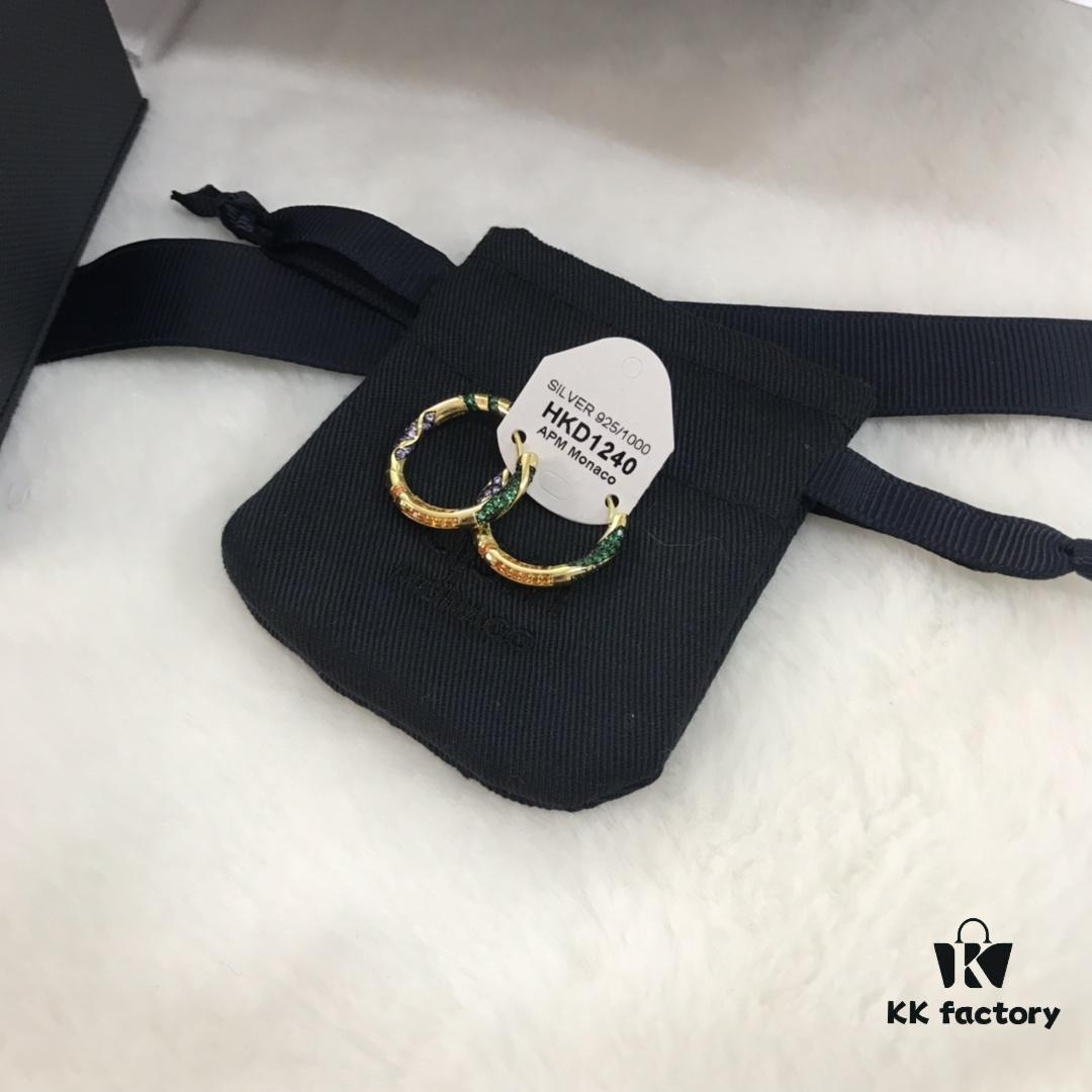 APM Monaco Colorful Tribal Earrings, Stylish and Fashionable Women's Everyday Wear