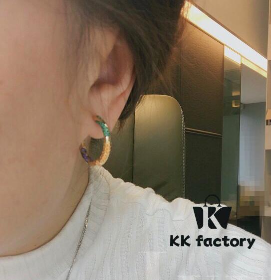 APM Monaco Colorful Tribal Earrings, Stylish and Fashionable Women's Everyday Wear