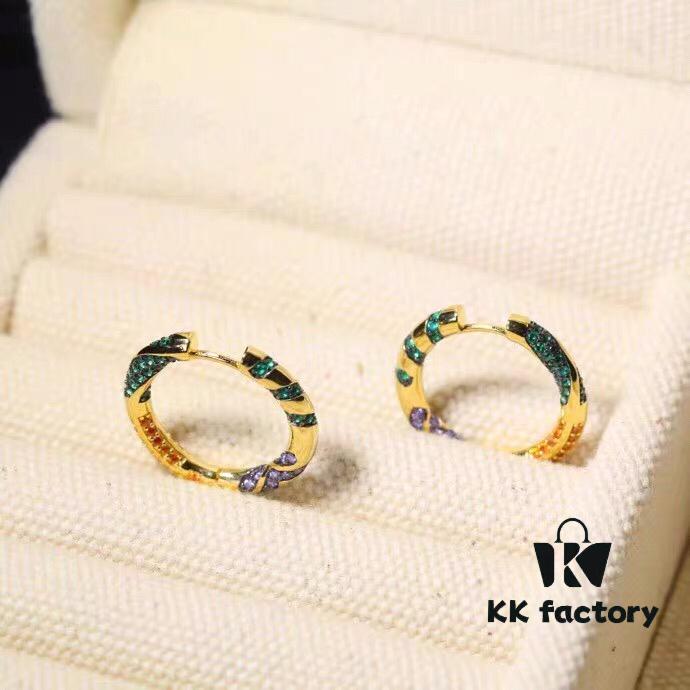 APM Monaco Colorful Tribal Earrings, Stylish and Fashionable Women's Everyday Wear