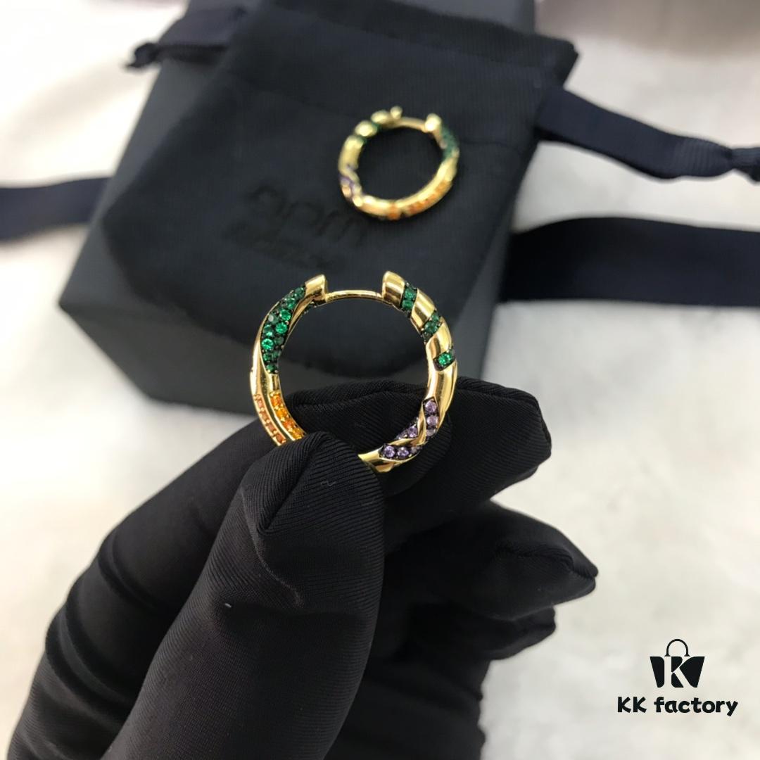 APM Monaco Colorful Tribal Earrings, Stylish and Fashionable Women's Everyday Wear