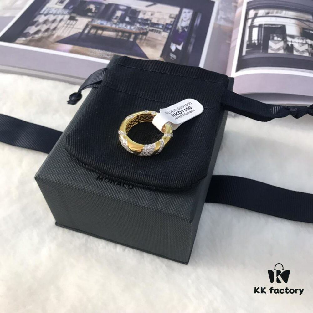 APM Monaco Colorful Tribal Ring, Stylish and Fashionable Multi-match Design for Women