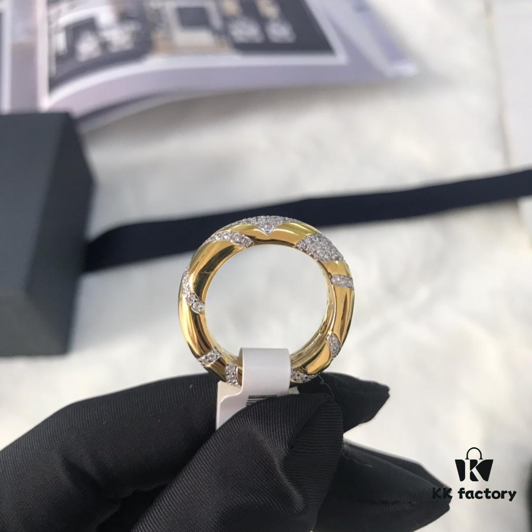 APM Monaco Colorful Tribal Ring, Stylish and Fashionable Multi-match Design for Women