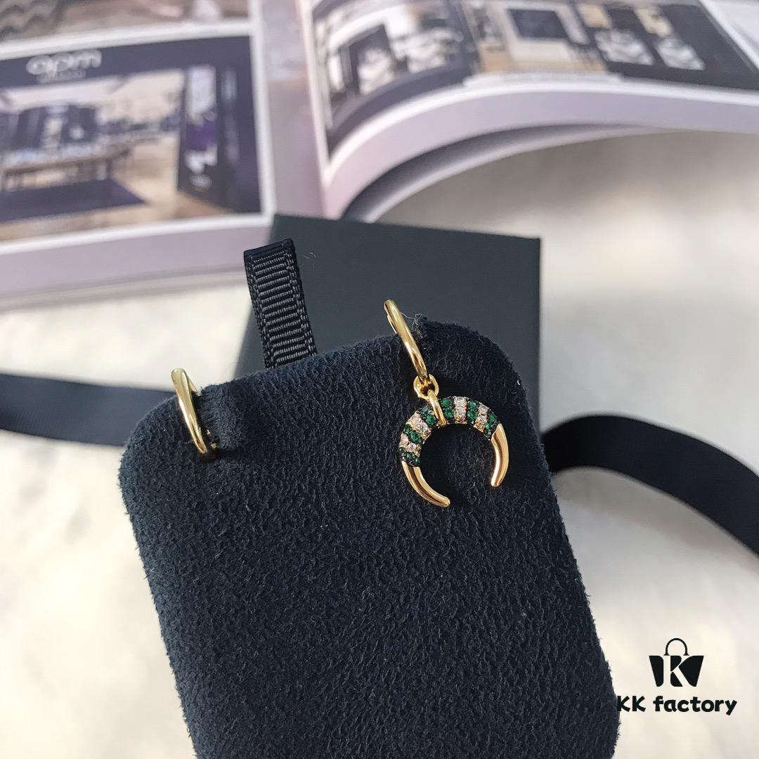 APM Monaco Colorful Tribal Asymmetric Earrings, Stylish and Trendy, Versatile Fashion Statement Piece