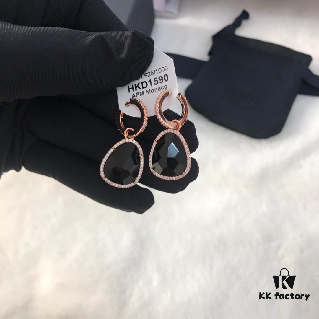 APM Monaco Mother-of-Pearl Bracelet and Earrings Set