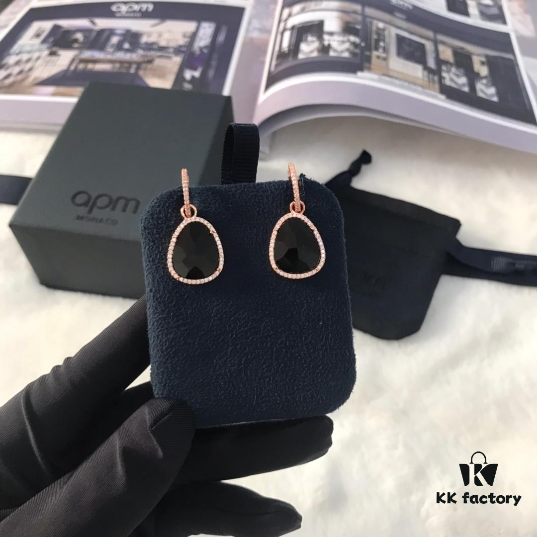 APM Monaco Mother-of-Pearl Bracelet and Earrings Set