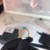 APM Monaco Turquoise Ring, Minimalist and Exquisite Vintage Style, Trendy Jewelry for Women, Perfect Gift Choice