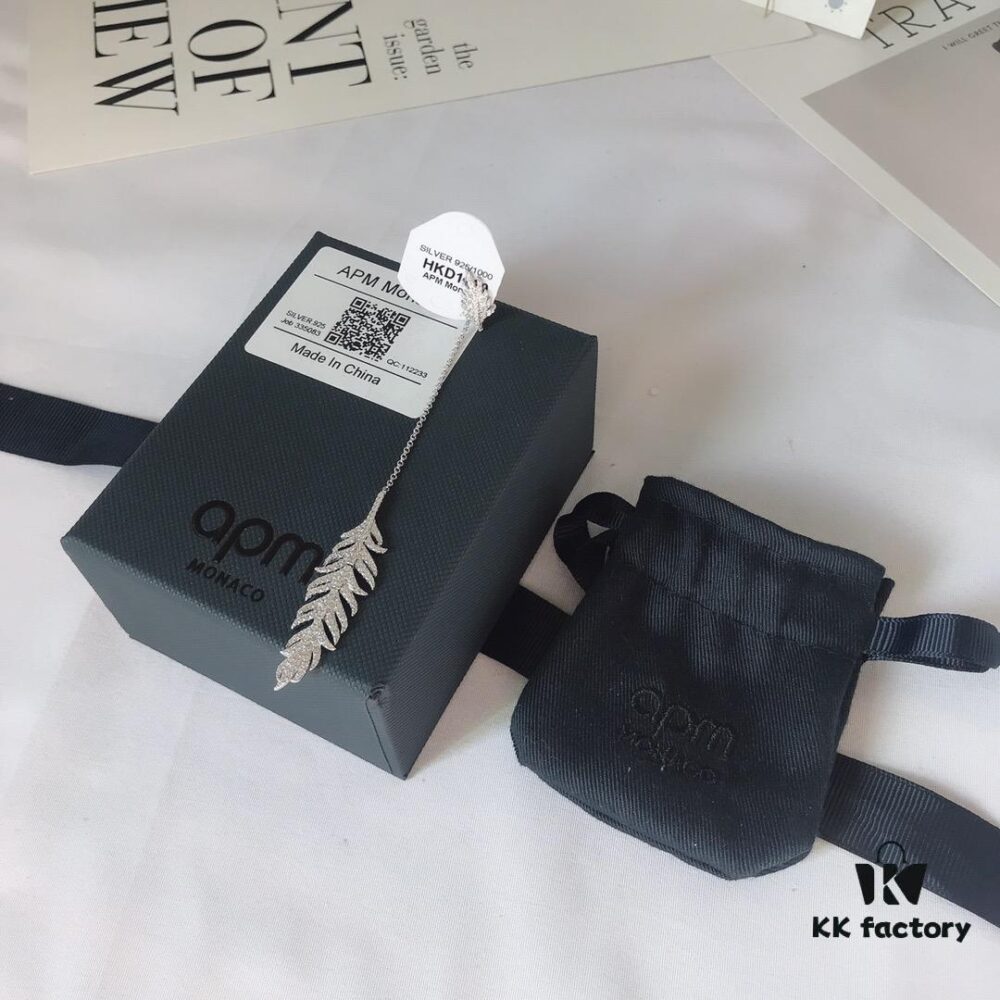 APM Monaco Single Feather Original New Arrival Stylish and Trendy Unisex Design, Perfect Gift Choice