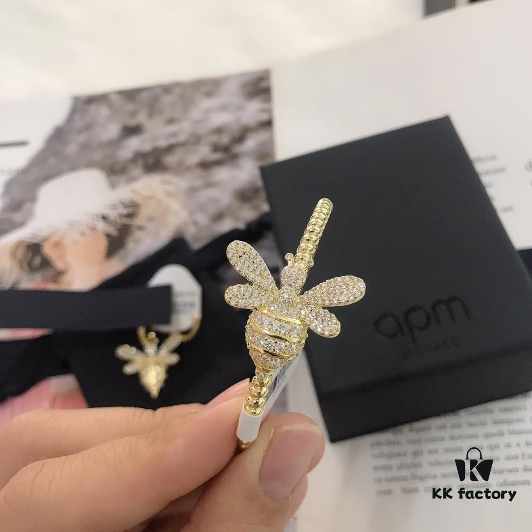 APM Monaco Bee Collection Bracelet 8335110 and Stud Earrings 8355085