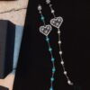 APM Monaco Single Heart Turquoise Earring - Stylish and Trendy Fashion Accessory