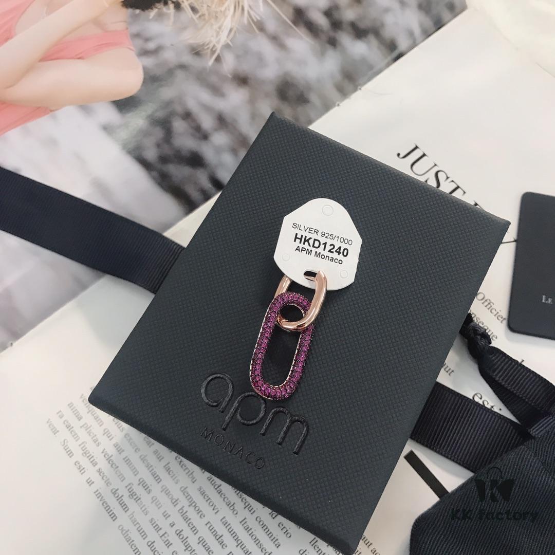 APM Monaco Geometric Love Lock Bracelet Series Fashionable Women's Jewelry