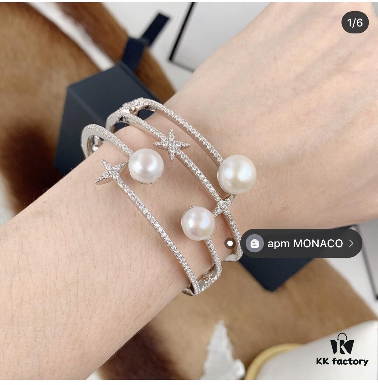 APM Multi-line Pearl Bracelet