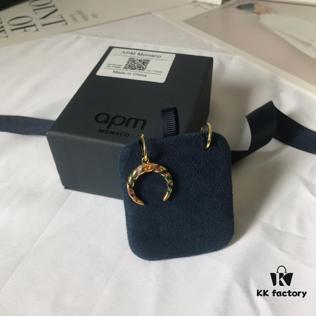 APM Monaco Colorful Tribe Earrings - Geometric Stylish Fashion Multi-match Design