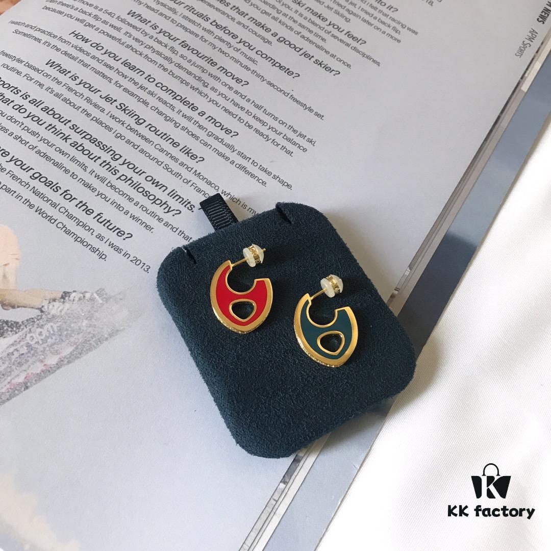 APM Monaco Single Franc Stud Earring - Fashionable, Trendy, and Vintage-Inspired