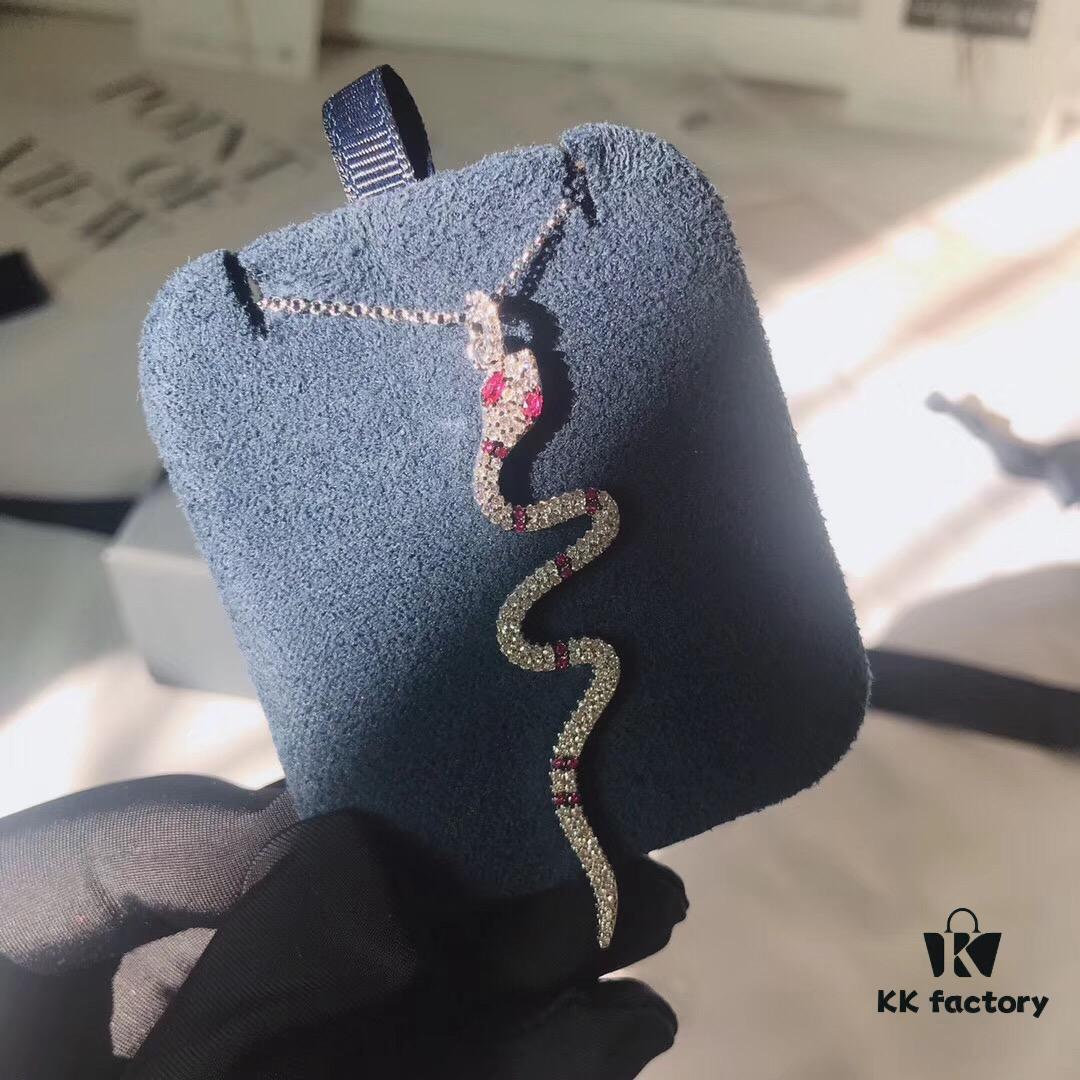 APM Monaco Snake Necklace and Earrings Original Set