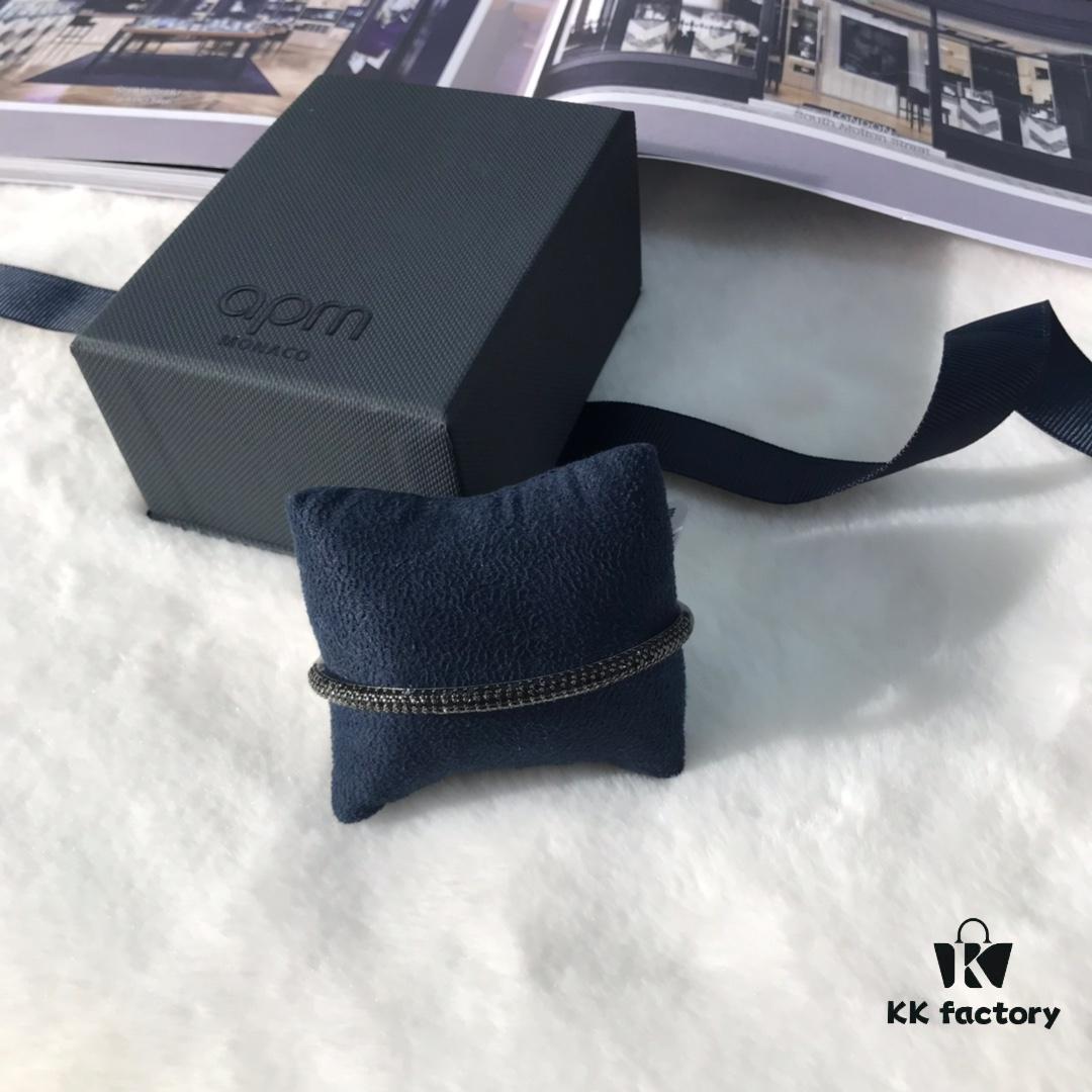 APM Monaco Rhinestone Bracelet, Minimalist Fashionable and Versatile Design, Perfect Gift for Girlfriend or Lover, Essential Daily Accessory