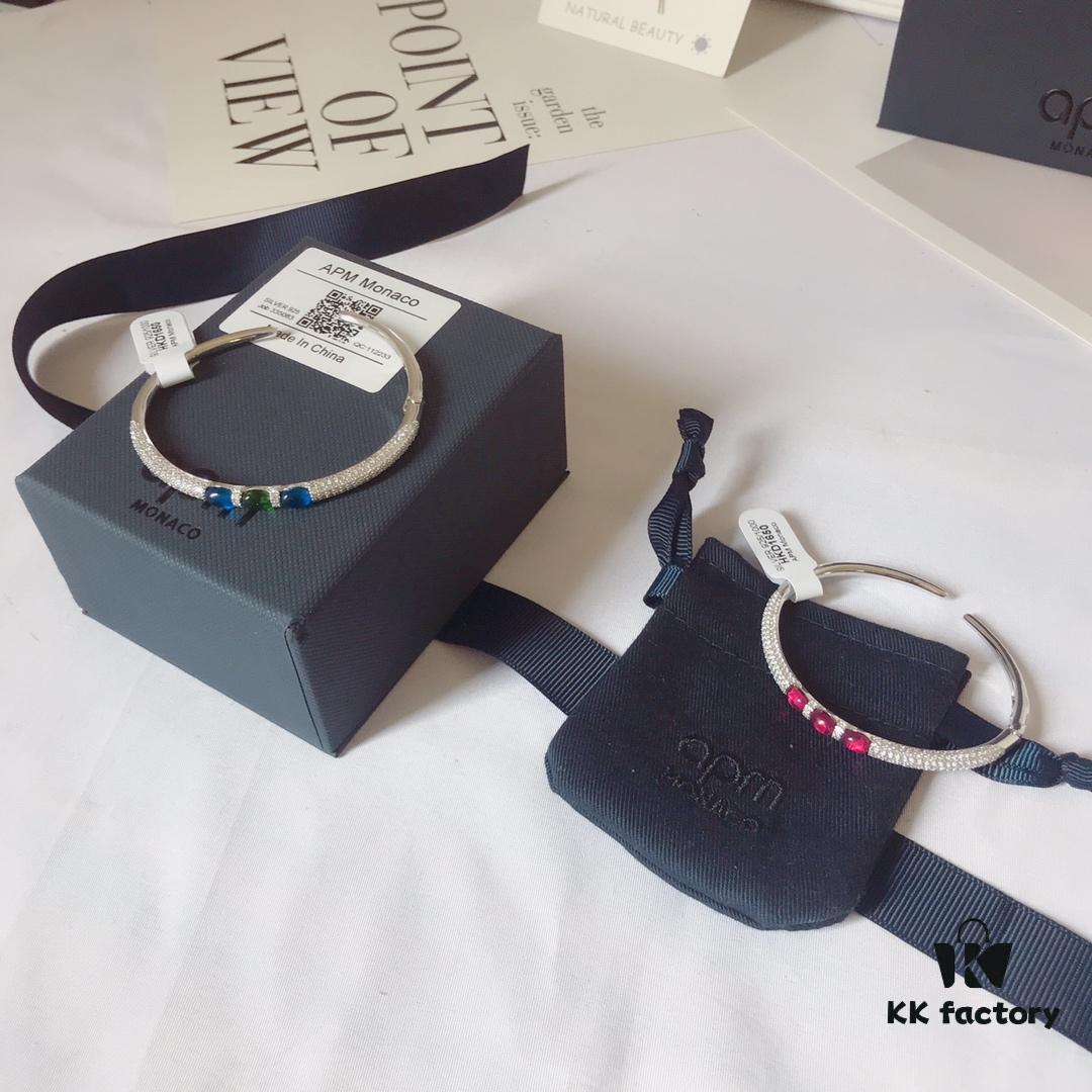 APM Monaco Candy Bracelet, New Original Launch 💗, Stylish and Minimalist Ins Fashion Design, Versatile and Elegant, Perfect Gift Choice