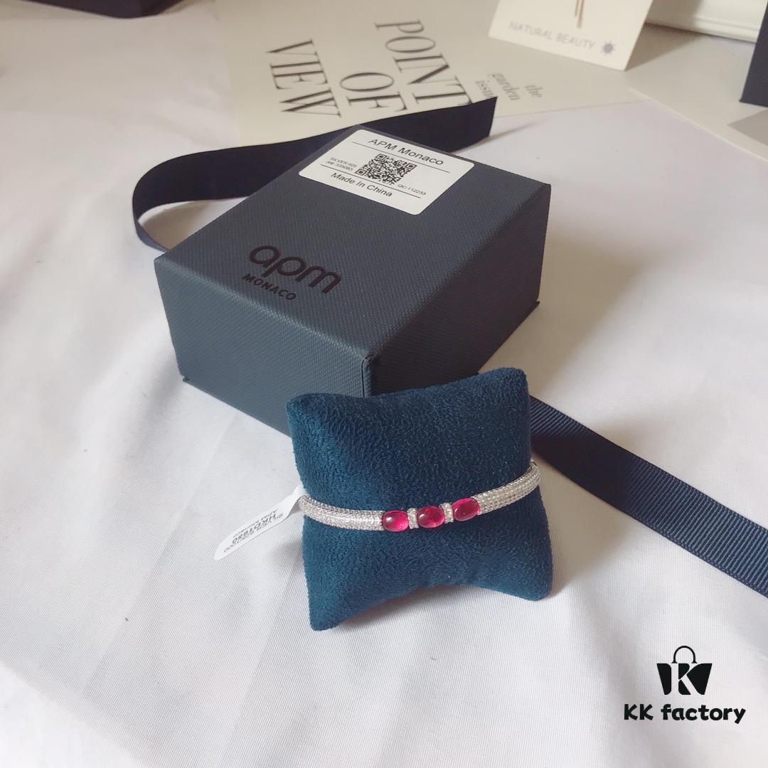 APM Monaco Candy Bracelet, New Original Launch 💗, Stylish and Minimalist Ins Fashion Design, Versatile and Elegant, Perfect Gift Choice