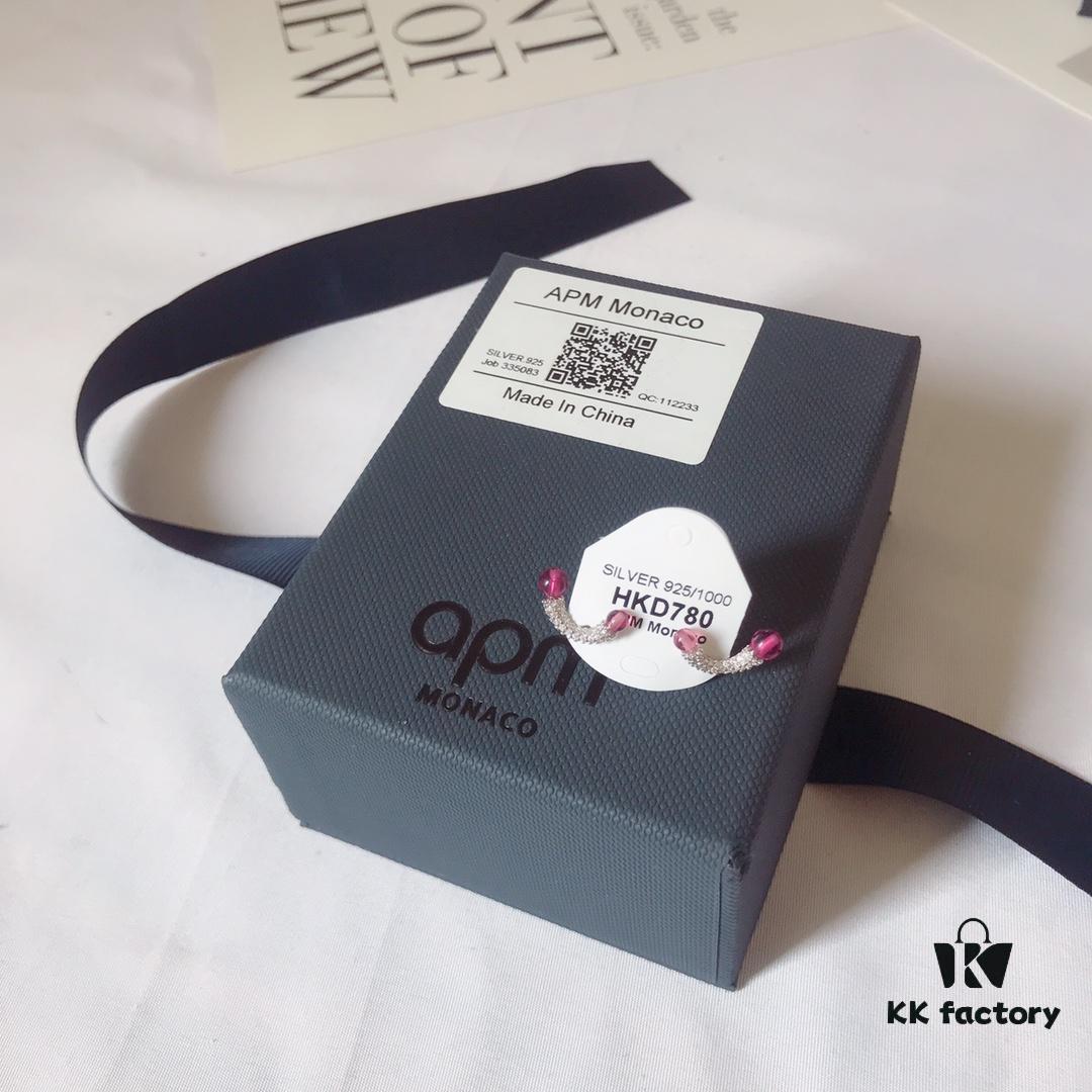 APM Monaco Candy Stud Earrings, New Arrival, Stylish and Trendy Classic Design, Perfect Gift for Girlfriend or Loved One