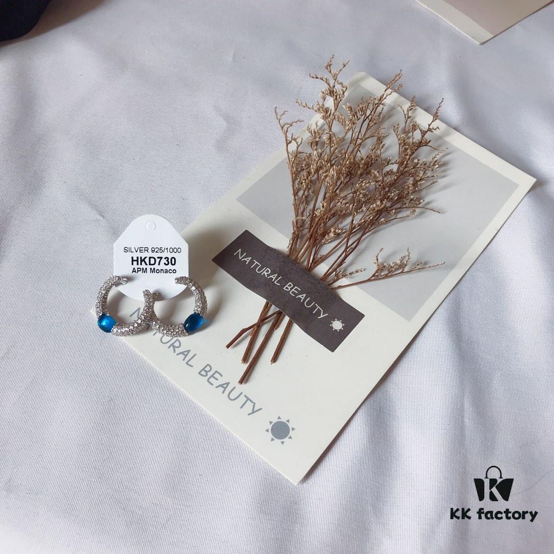 APM Monaco Candy Earrings Studs, Stylish and Minimalist Design, Perfect Gift for Girlfriend or Valentine