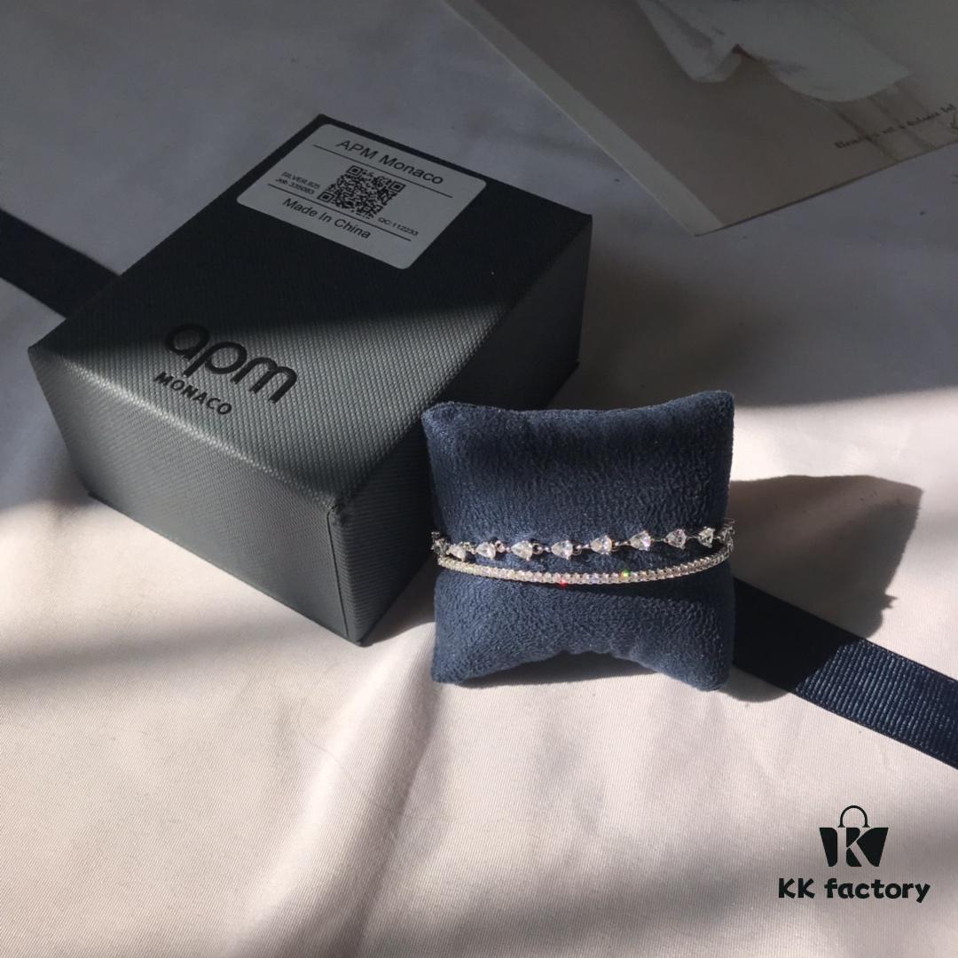 APM Monaco Evening Oval-Cut Bracelet, Stylish and Trendy Design, Versatile Fashion Accessory