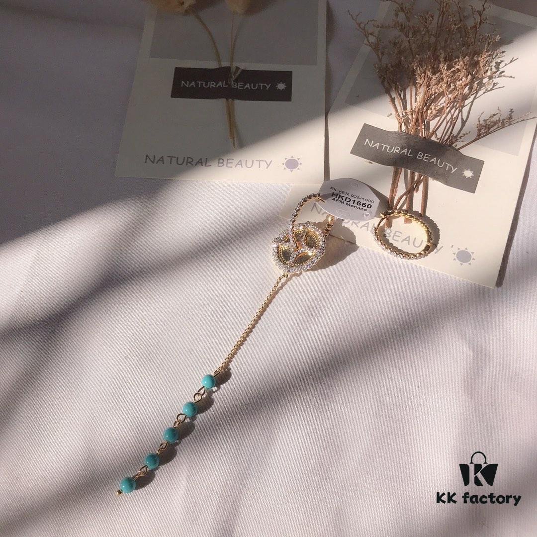 APM Monaco Large Hoop Earrings, Trendy and Stylish Hook Drop Earrings