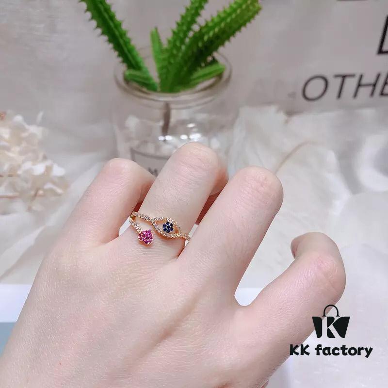 APM Monaco Evil Eye Ring, Stylish and Trendy Fashion Statement Piece