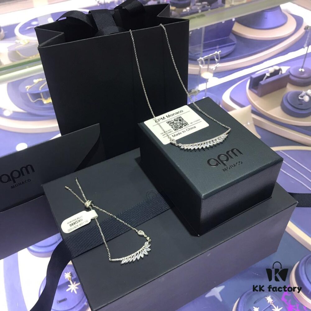 APM Monaco Droplet Series Necklace 85558085 and Bracelet 85545080