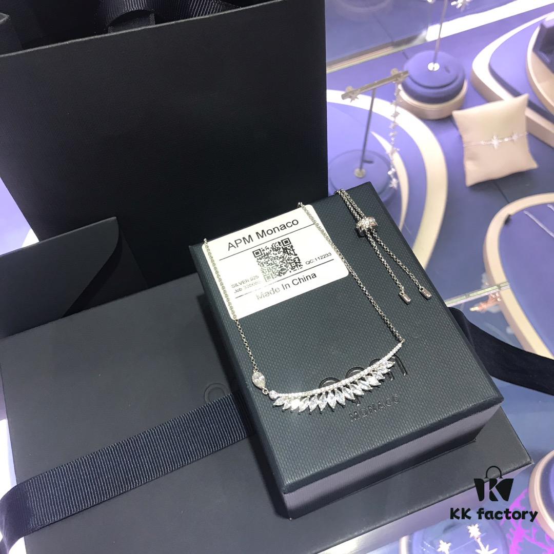 APM Monaco Droplet Series Necklace 85558085 and Bracelet 85545080