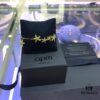 APM Monaco Classic Ocean Life Golden Multi-Starfish Bracelet, Elegant European and American Style Jewelry for Women