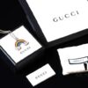 Gucci REAL Series Sterling Silver Enamel Rainbow Necklace