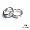 Gucci Ghost Sterling Silver Ring 6mm