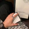 Gucci Ghost Sterling Silver Ring 9mm