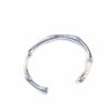 GUCCI Bamboo Cuff Bracelet 💅🏻💞🎍 Heavyweight Design, Premium Replica 925 Solid Silver Unisex Open Bangle with Original Logo