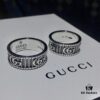 Double G Kill! Grab It Now! Classic Double G Logo Gucci-Inspired Vintage Style Couples Ring or Best Friends Ring