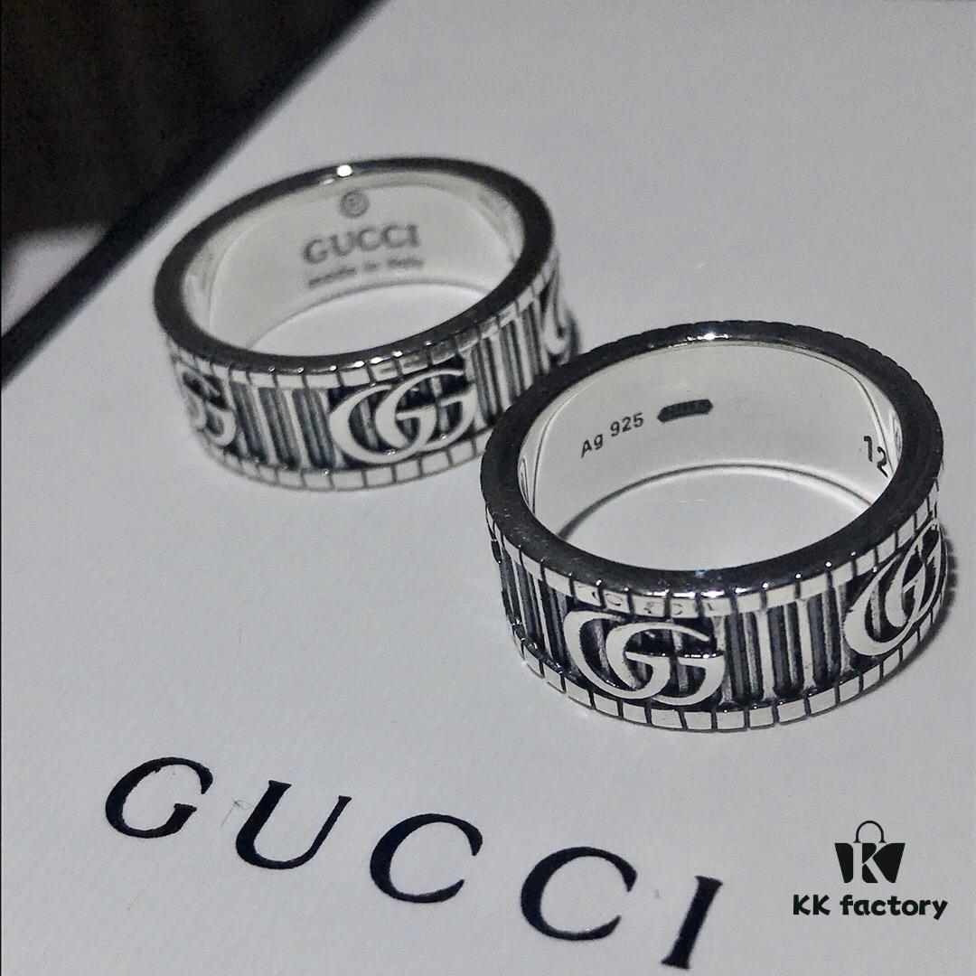 Double G Kill! Grab It Now! Classic Double G Logo Gucci-Inspired Vintage Style Couples Ring or Best Friends Ring