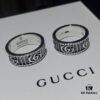 Double G Kill! Grab It Now! Classic Double G Logo Gucci-Inspired Vintage Style Couples Ring or Best Friends Ring
