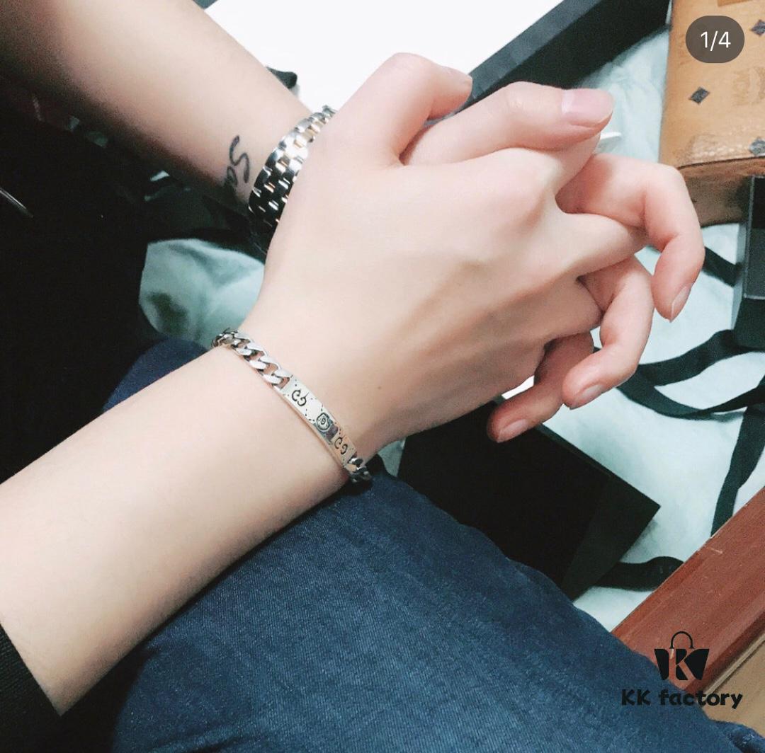 High-End Classic Style Bracelet, Same as Cai Xukun's Gucci Skull Couple Bracelet