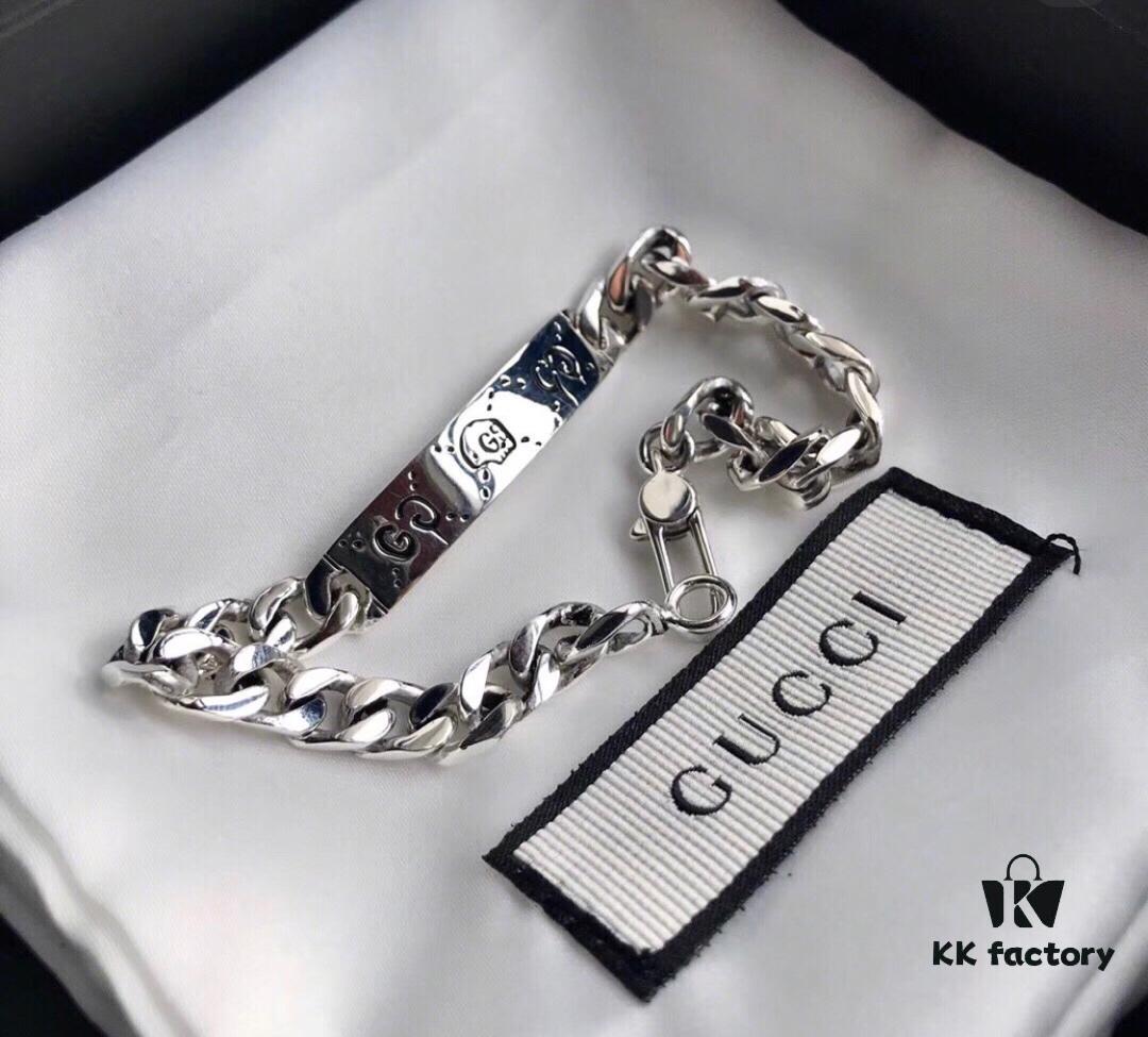 High-End Classic Style Bracelet, Same as Cai Xukun's Gucci Skull Couple Bracelet