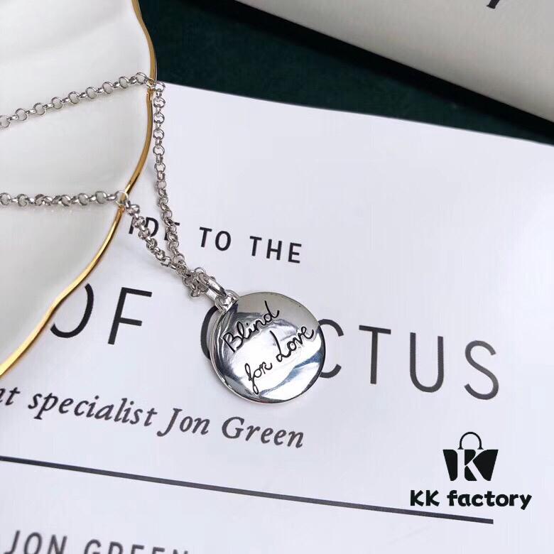 Gucci Love Loyalty Tiger Head 🐯 Necklace, Sterling Silver Necklace, Couple Necklace, Adored by Girls