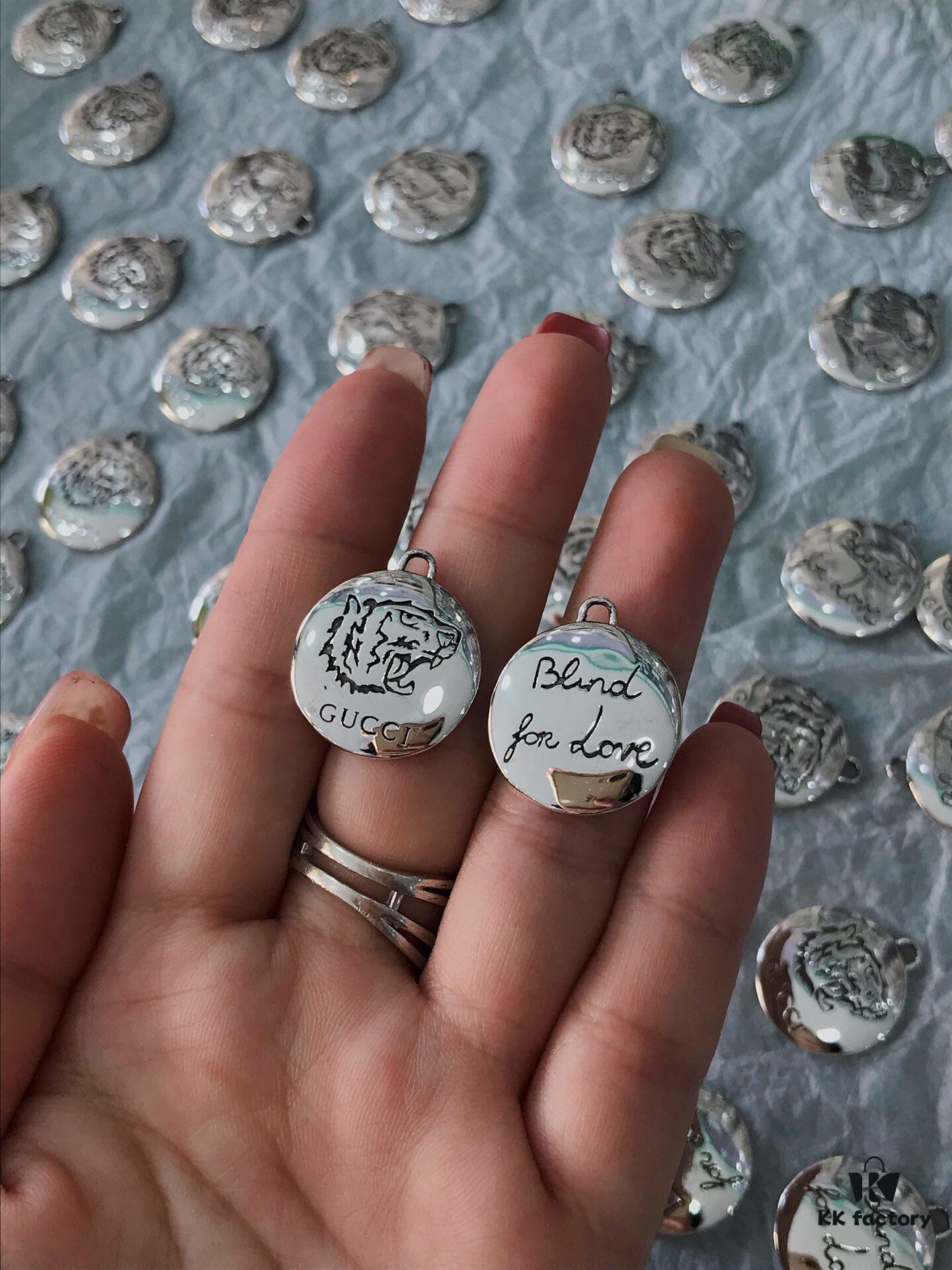 Gucci Love Loyalty Tiger Head 🐯 Necklace, Sterling Silver Necklace, Couple Necklace, Adored by Girls