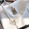 Gucci Double G Skull Necklace
