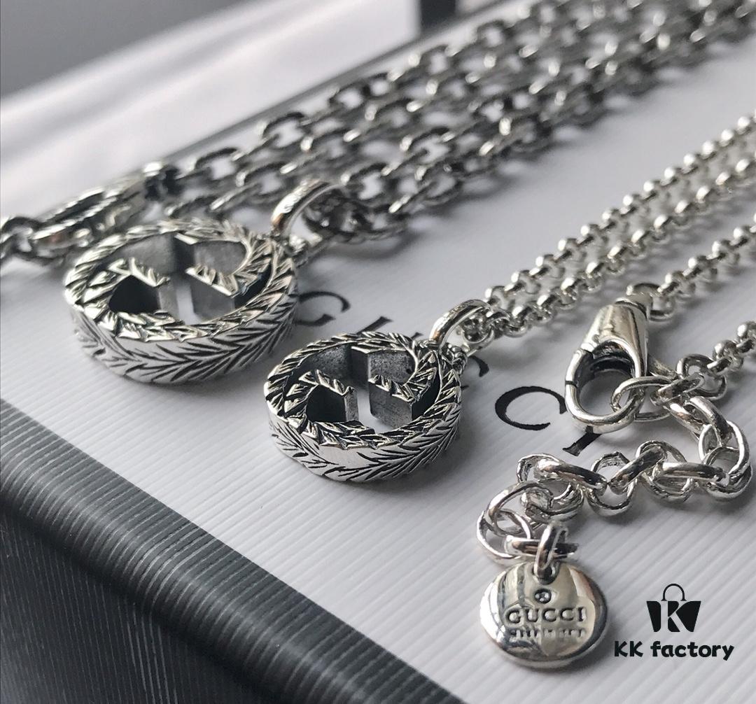 New Arrival Today! Interlocking Double G Necklace (2 Styles) / Ear Studs