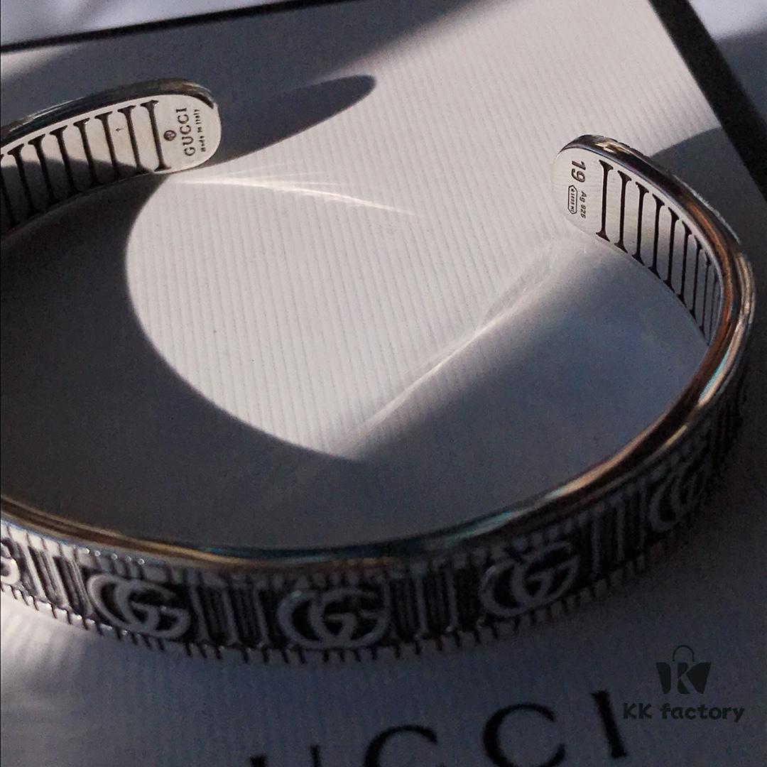 Gucci Double G Bracelet, Size 19#