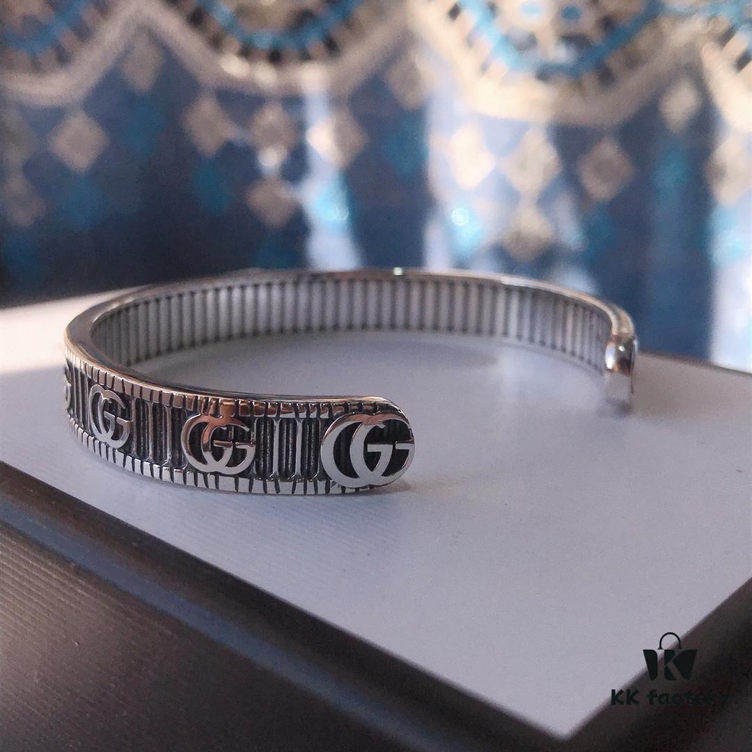 Gucci Double G Bracelet, Size 19#