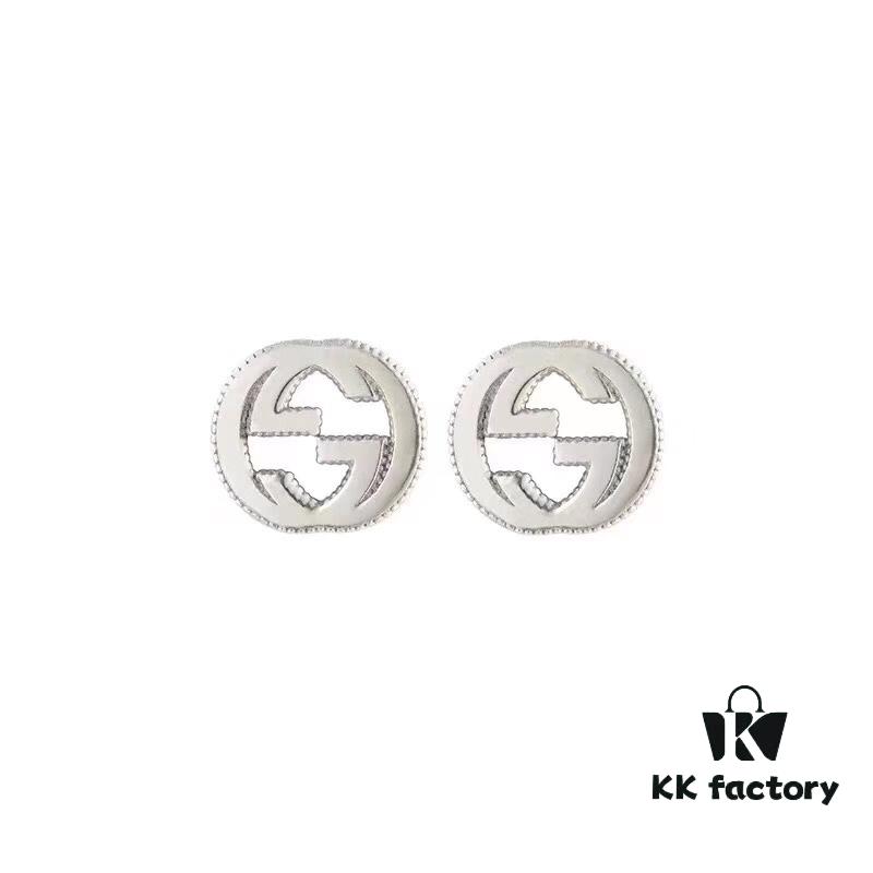New Arrival Gucci Double G Stud Earrings