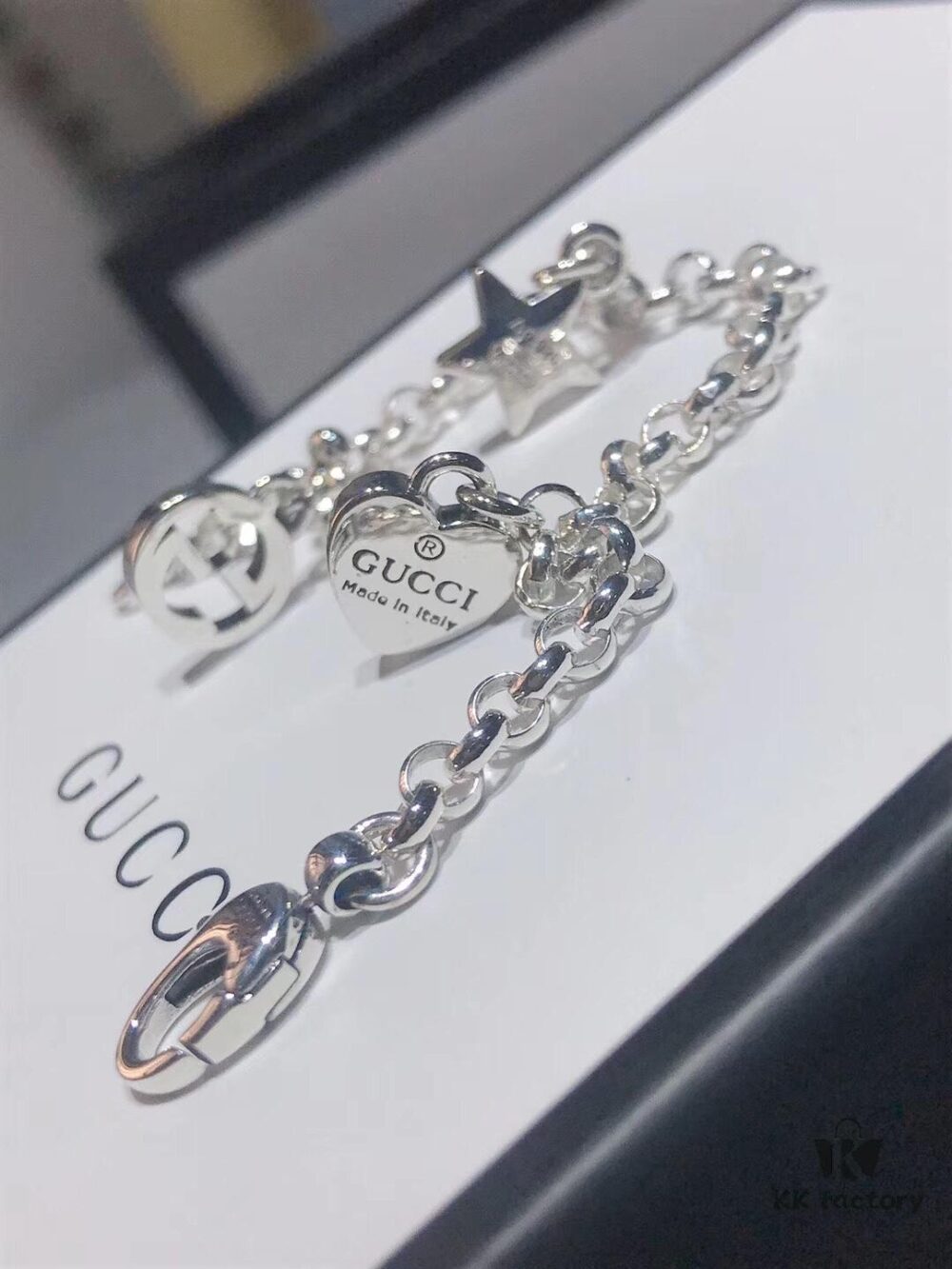 Gucci Tassel Double G Bracelet