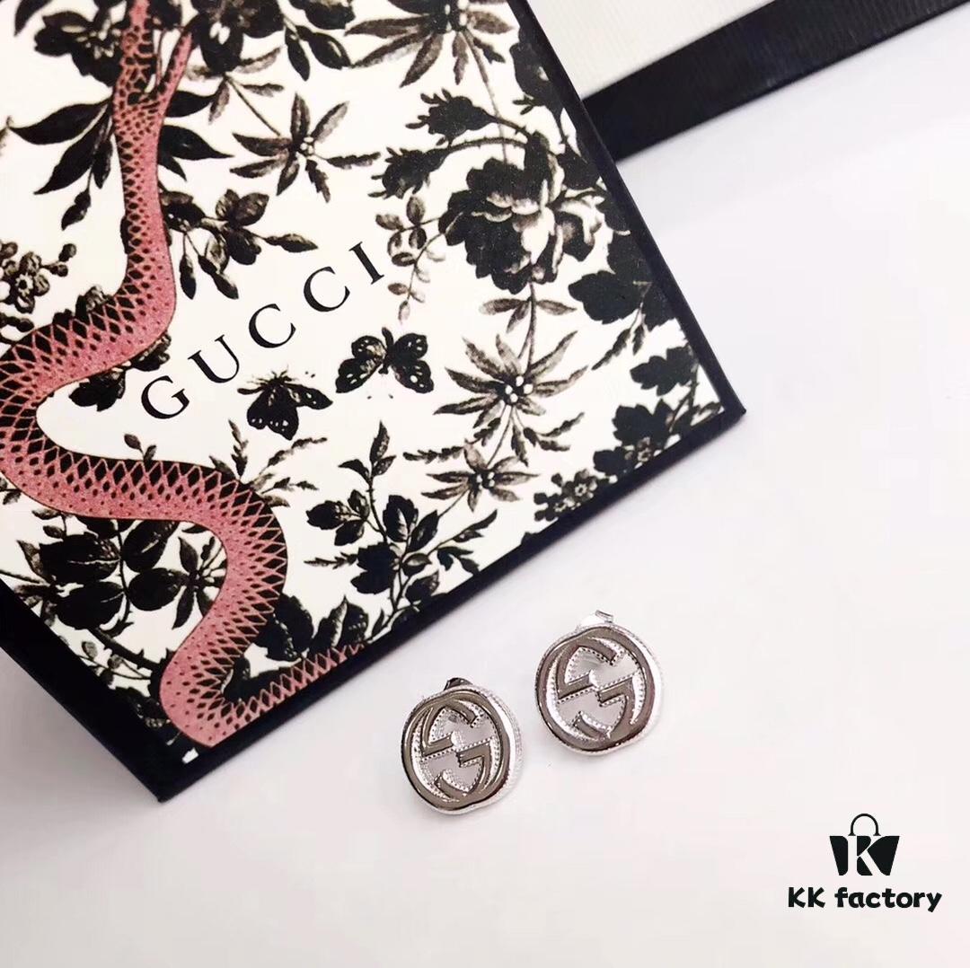 New Arrival Gucci Double G Stud Earrings